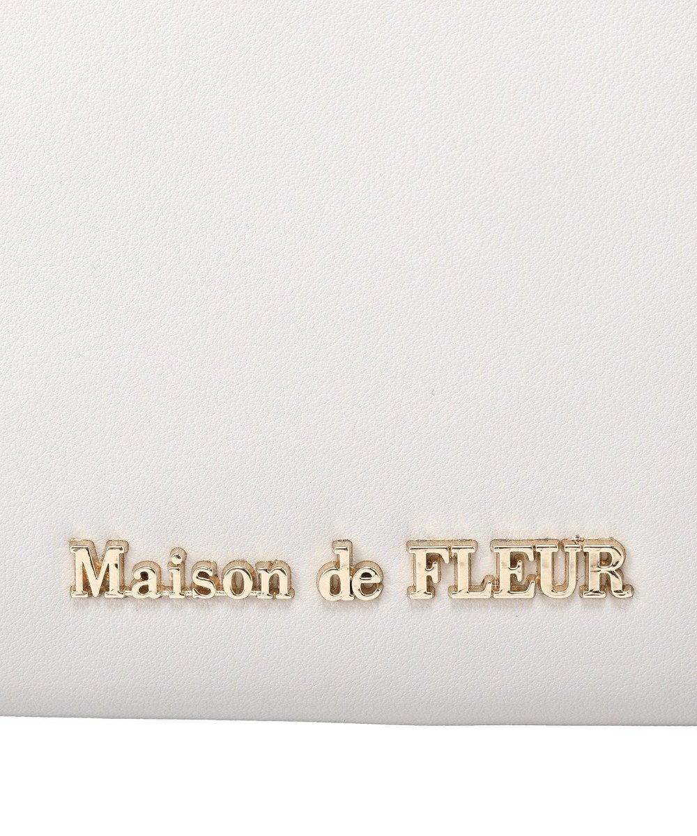 Maison de FLEUR ねこフェイクファーバッグ 