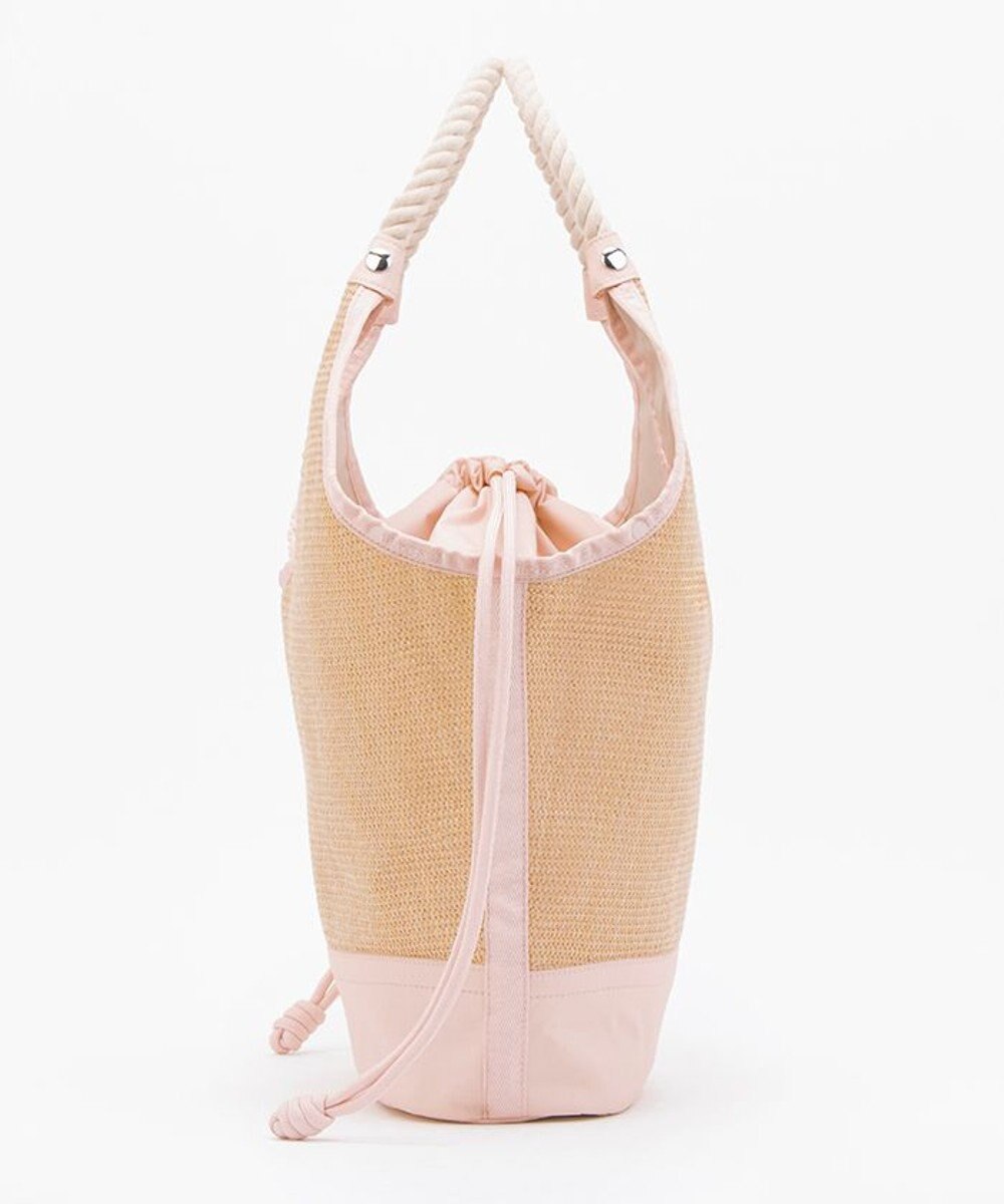 LeSportsac LG DIAMOND TOTE/ピーチブラッシュラフィア 