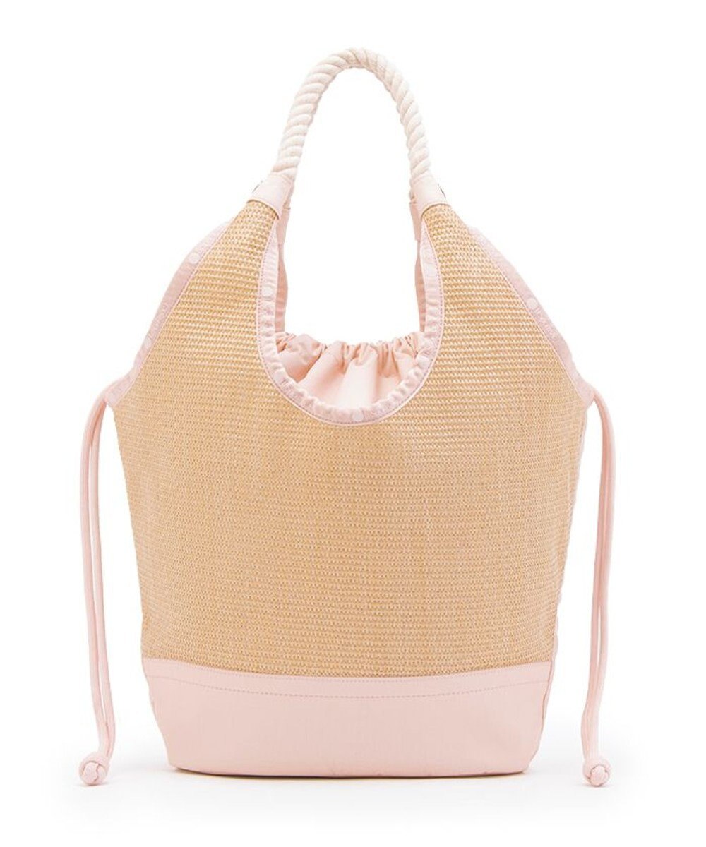 LeSportsac LG DIAMOND TOTE/ピーチブラッシュラフィア 