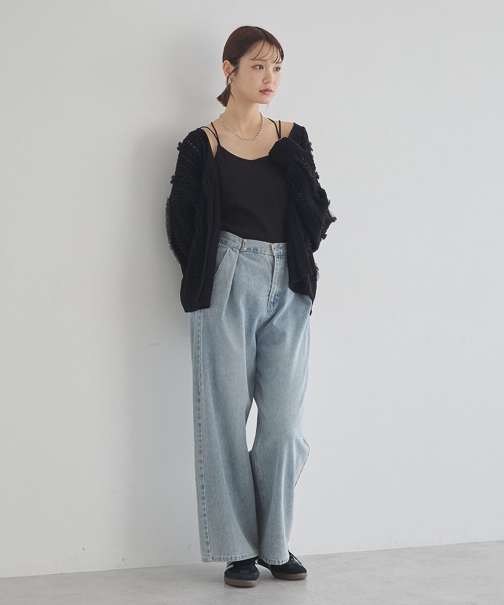 earth music&ecology クロスストラップカップ付キャミソール 