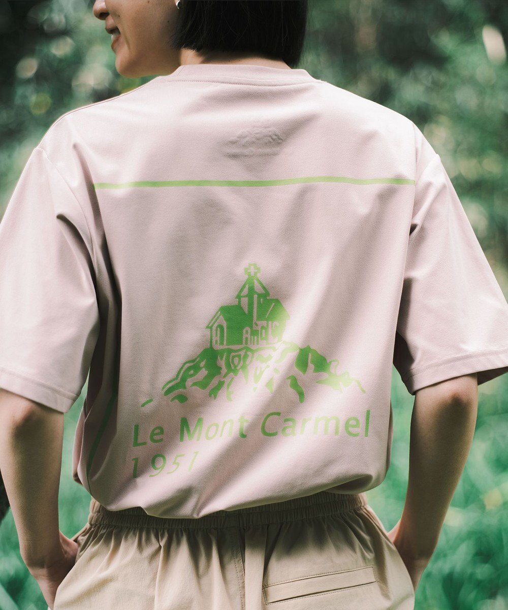 SHARE PARK LADIES 【UVカット・吸水速乾・ストレッチ・軽量 】バックプリントポケットTシャツ（S・Mサイズ） 