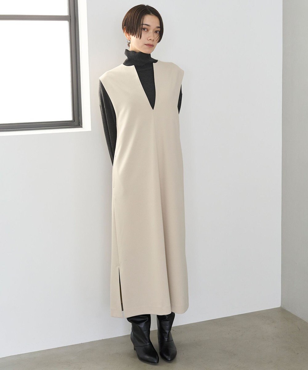 UNFILO BEAUTY MOVE キーネックジャンスカ 