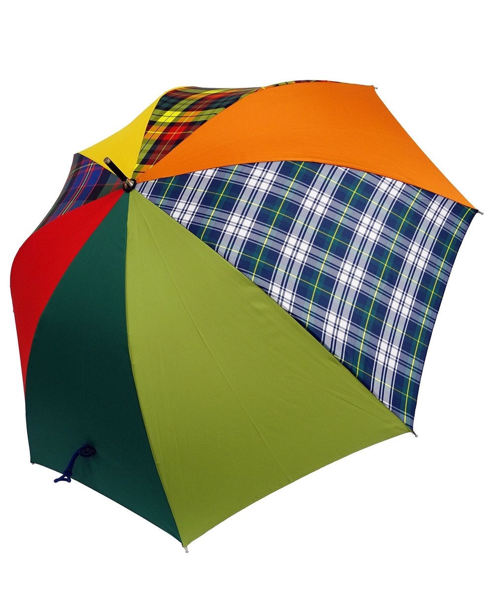 +RING 【プラスリング】【数量限定】 UNISEX 雨傘（長）60cm MLT T1135 NEW COLLECTION マルチカラー