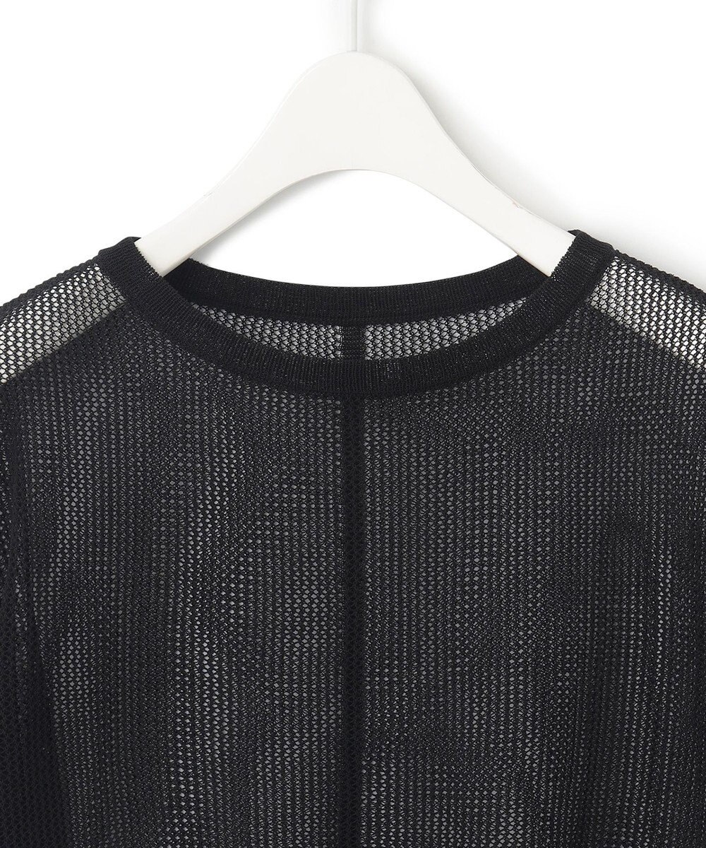 ICB L 【洗える】 ドライメッシュ ニットトップス 