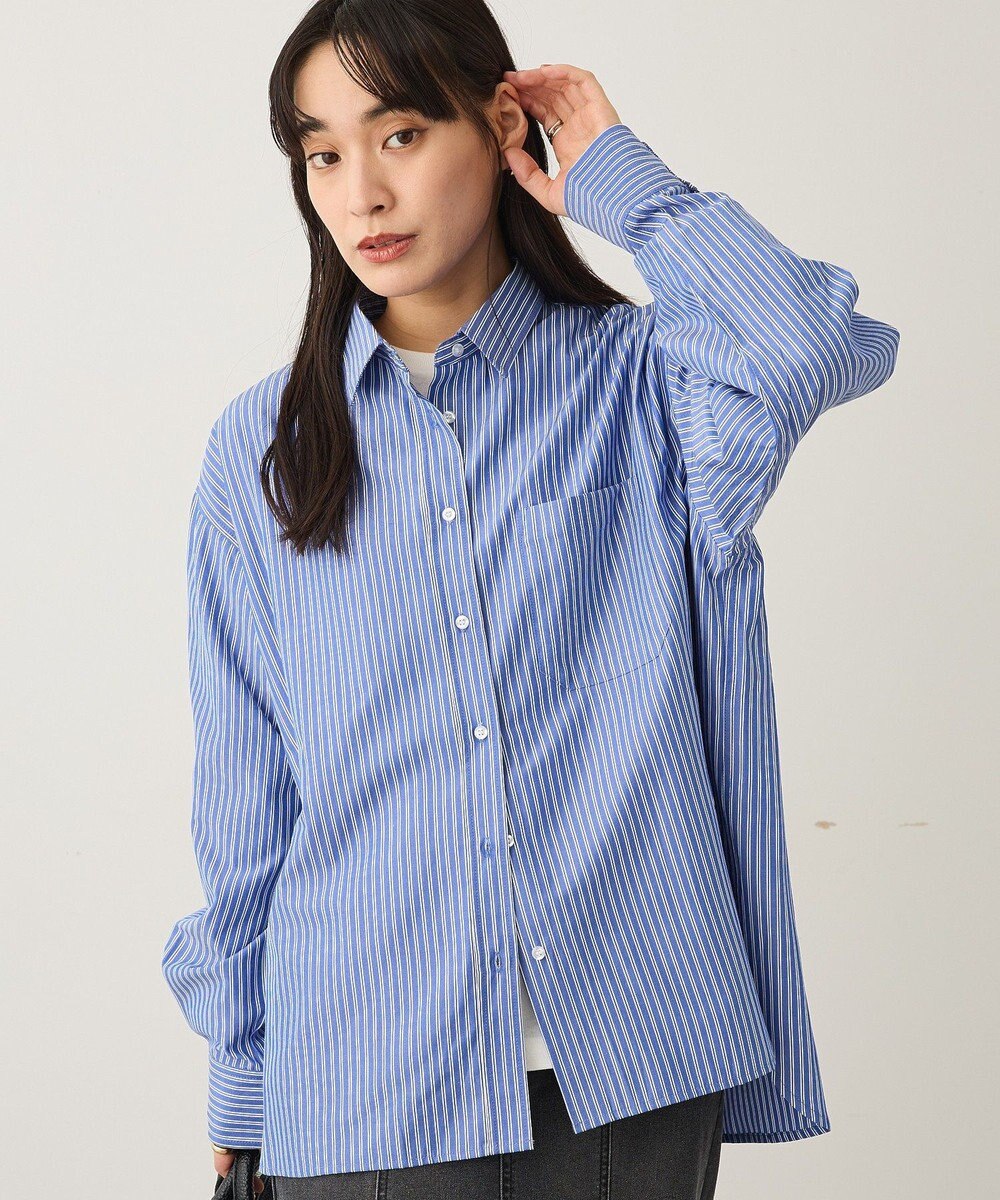 CRAFT STANDARD BOUTIQUE レギュラーカラーオーバーサイズシャツ 