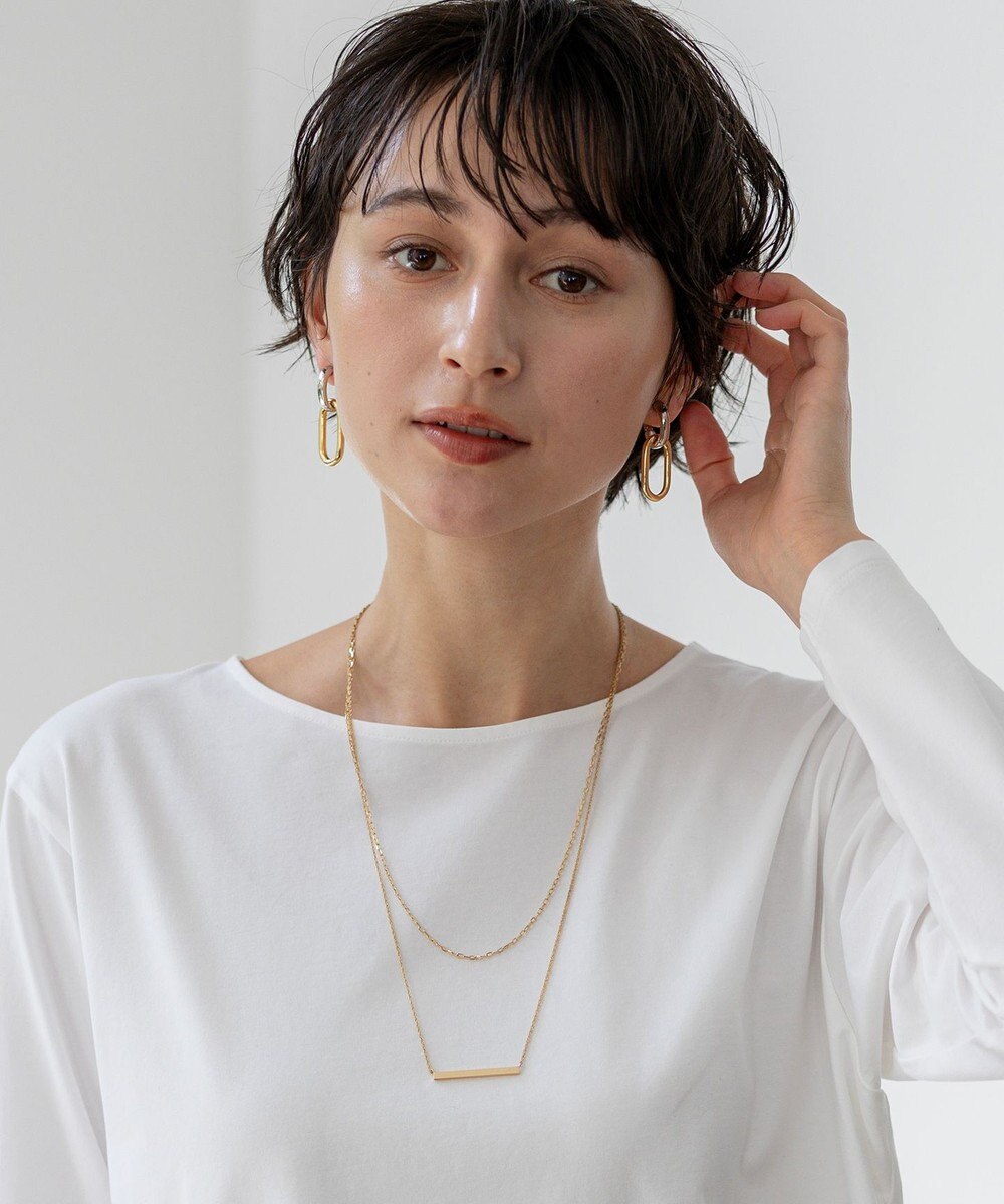 23区 バートップ 2WAY チェーン ネックレス 