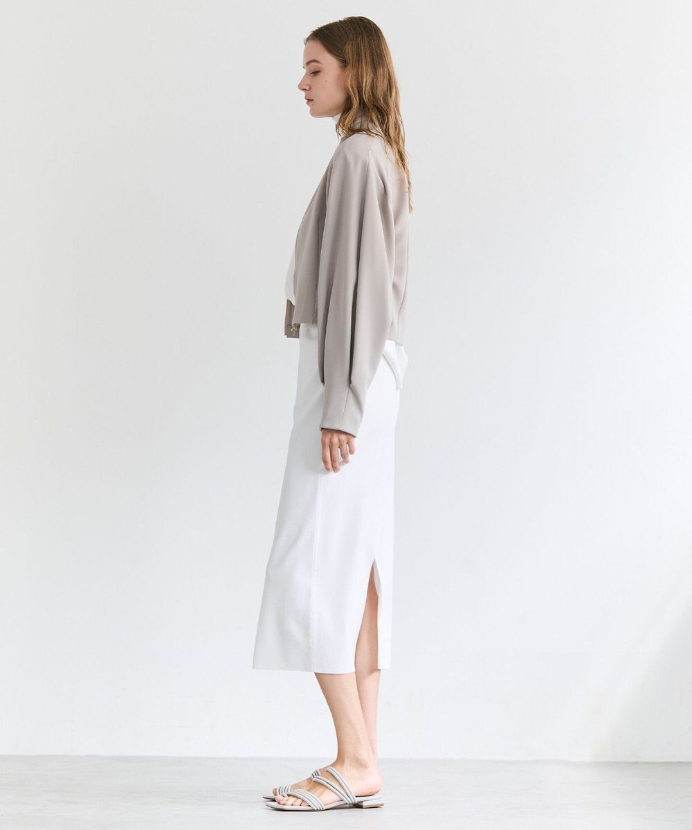 BEIGE， LAURA / ドライタッチ ストレッチニットスカート 