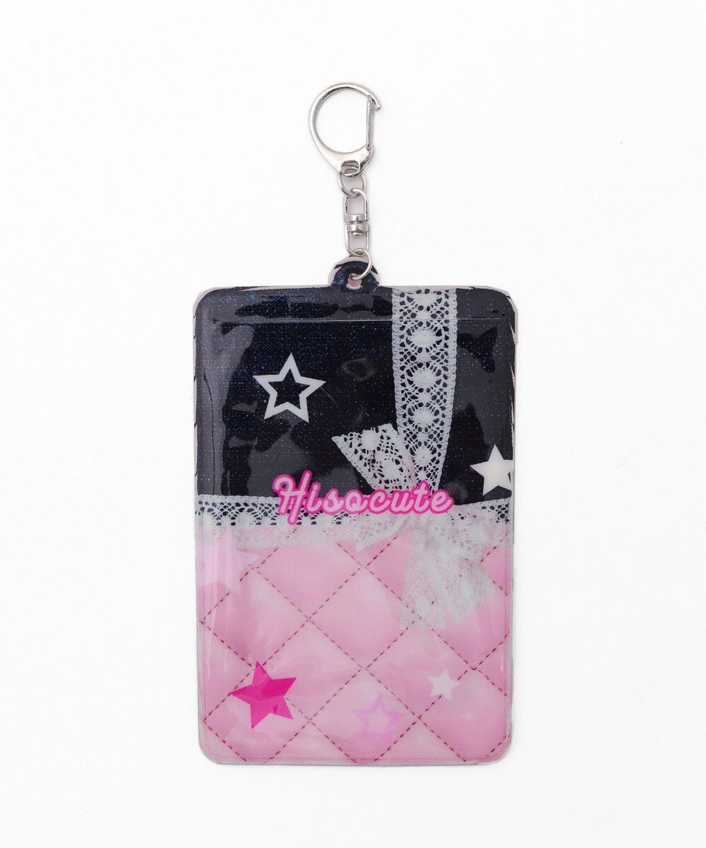 WEGO 【痛バ＆推し活グッズ】デニムグラフィックカードホルダーキーホルダー 