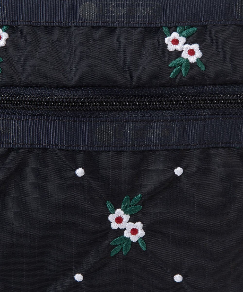 LeSportsac COSMETIC CLUTCH/フローラルラティスEMB 