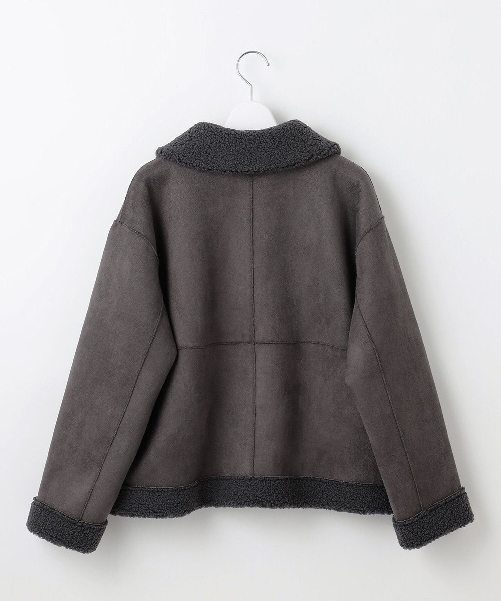 Feroux リバーシブル ムートンボアコート 