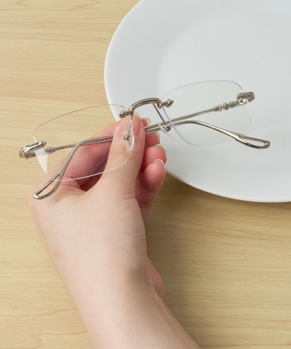 WEGO リムレスデザインアイウェア 