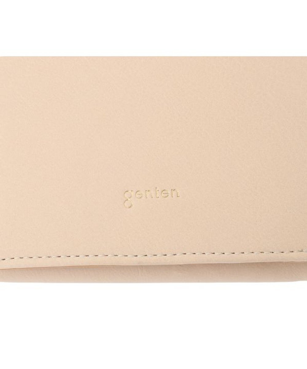 genten ピア ボックス2つ折り財布 