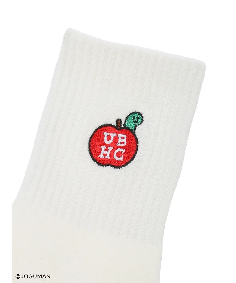 Green Parks ジョグマン／ワンポイント刺しゅうソックス 