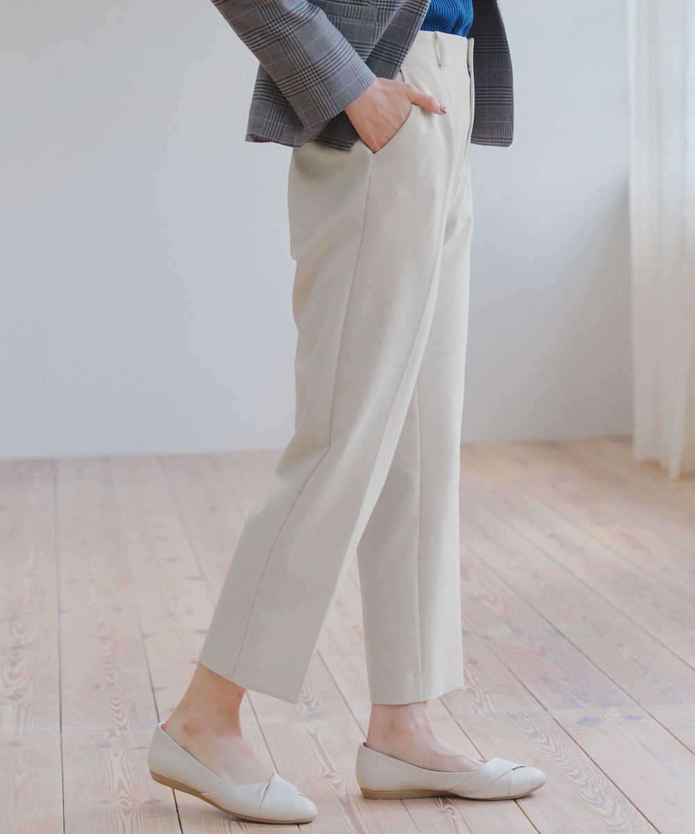 Tiaclasse 【洗える】テーパードパンツ 