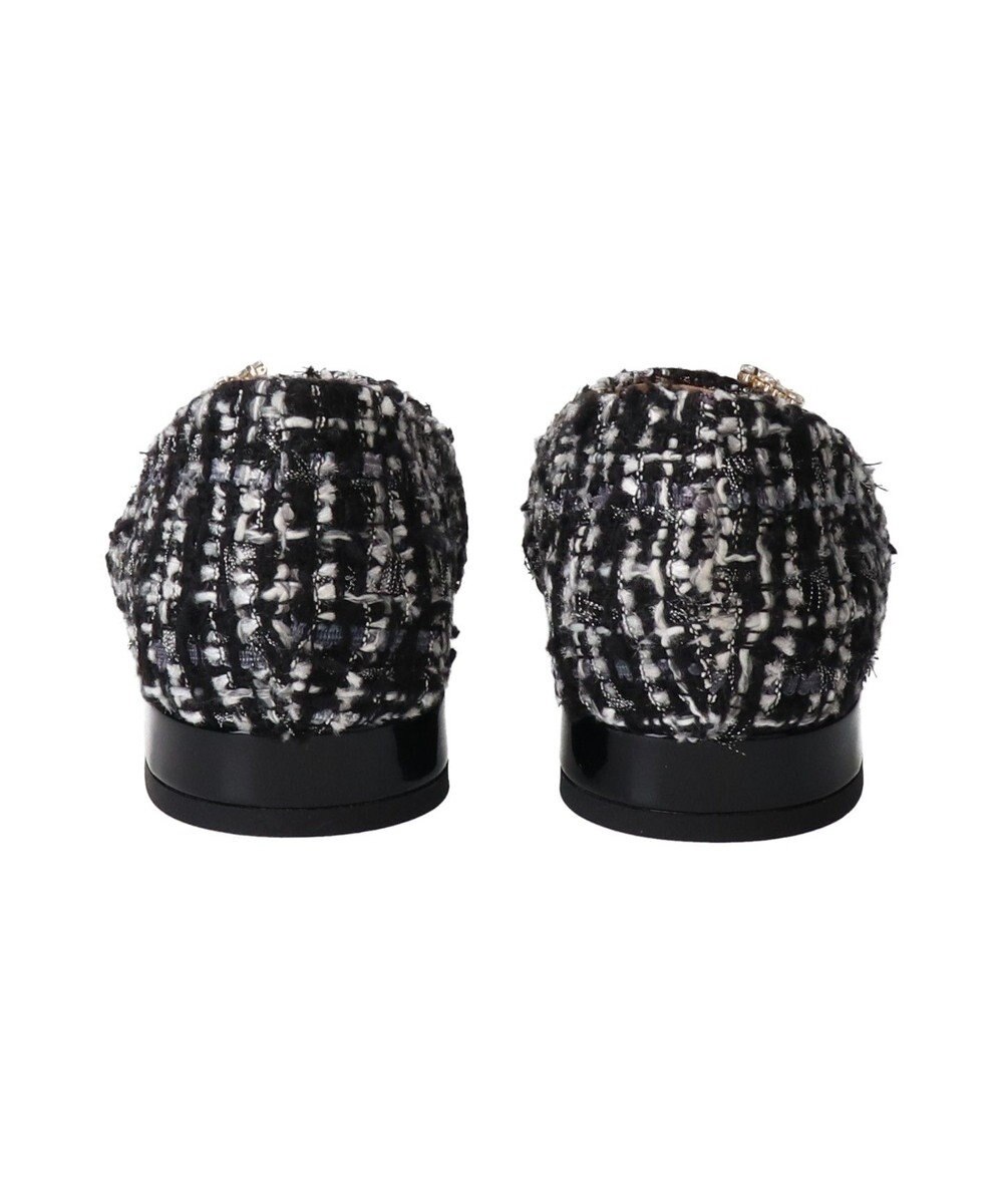 Bridget Birkin 【Bridget Birkin】ゴールドチェーンポインテッドフラットパンプス 