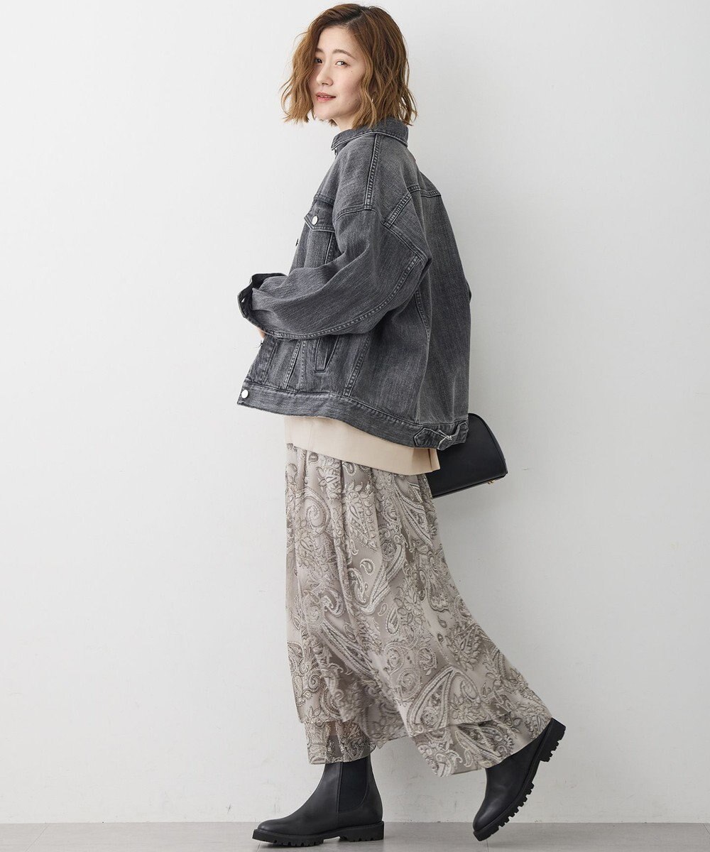 23区 L 【滝沢眞規子さん着用/RED CARD TOKYO×23区】オーバーサイズ デニム ジャケット 