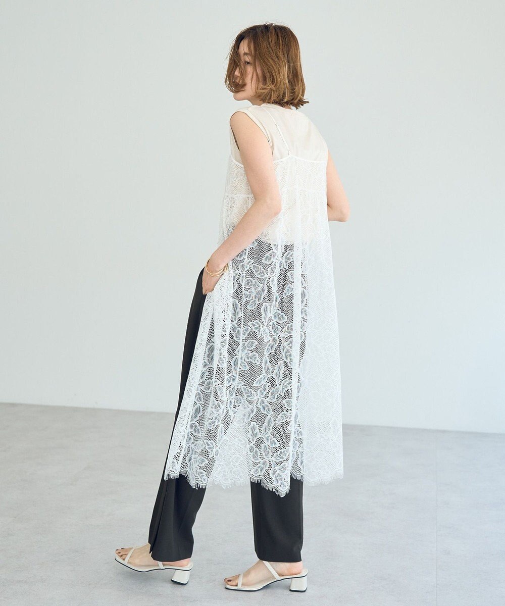 YECCA VECCA コットンスムースノースリーブトップス 