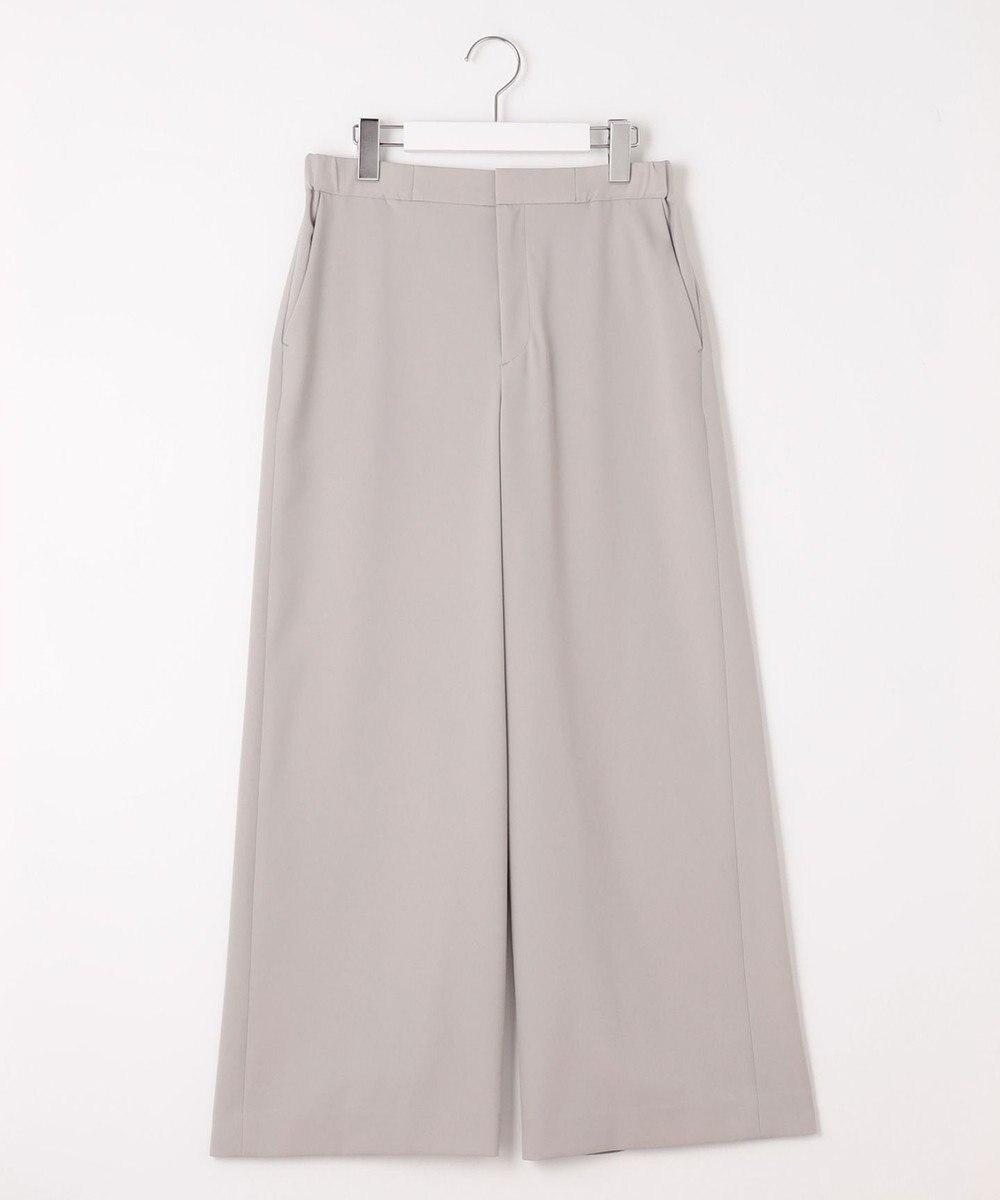 自由区 【洗える・XSサイズあり】ライト2WAYストレッチワイド パンツ 