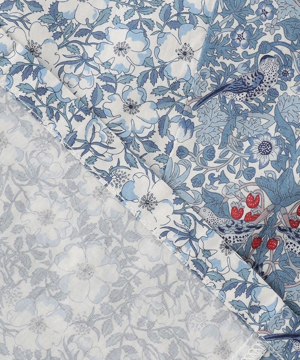 JOSEPH HOMME 【LIBERTY】 パッチワークリバティ 半袖シャツ 