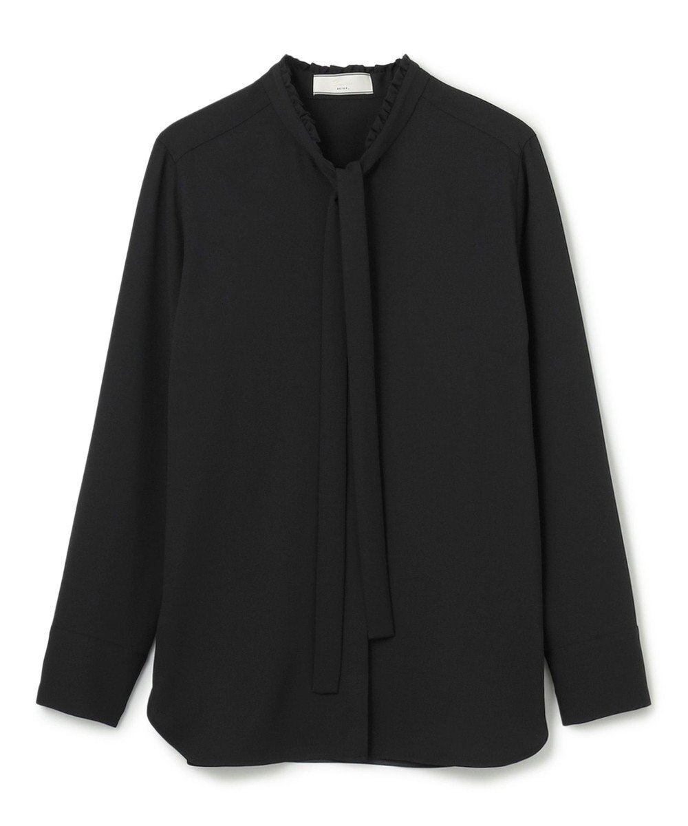 BEIGE， 【洗える・L-size】EVA / ボウタイロングスリーブブラウス 