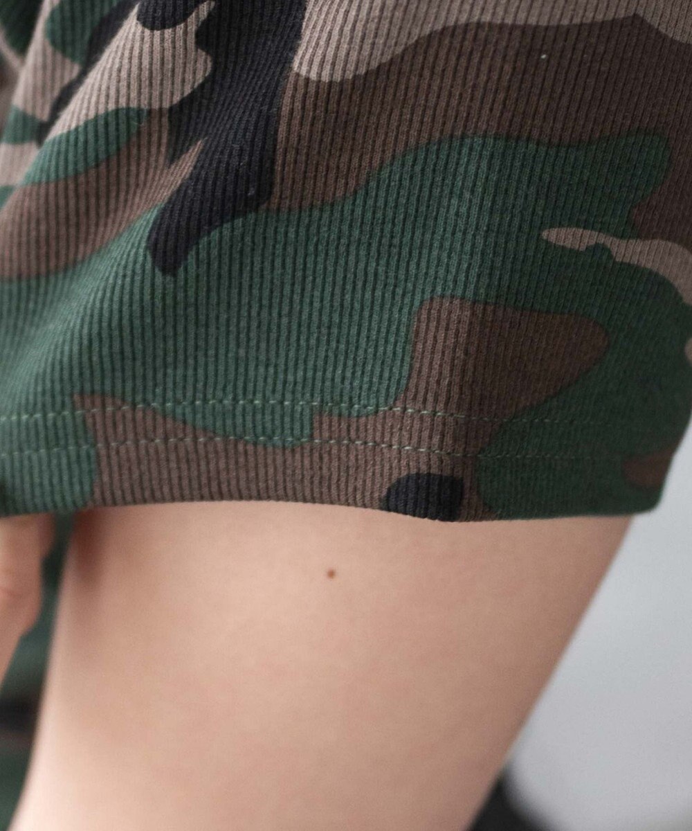 WEGO キーネックサイドレースアップちびT 