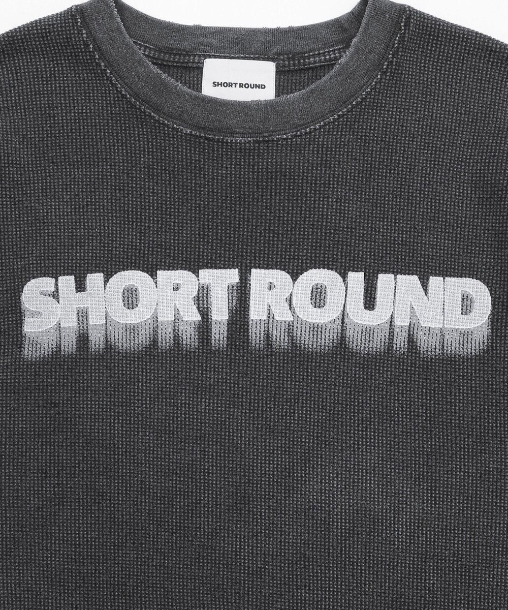 WEGO 【ユニセックス着用ITEM/MLサイズ展開】ブリーチワッフルダメージグラフィックT（SS） 