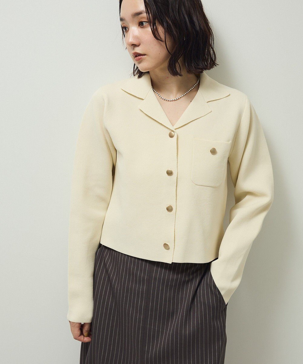 Green Parks ・ｓｗｉｎｇ　ｂｙ　ニット開襟カーディガン 