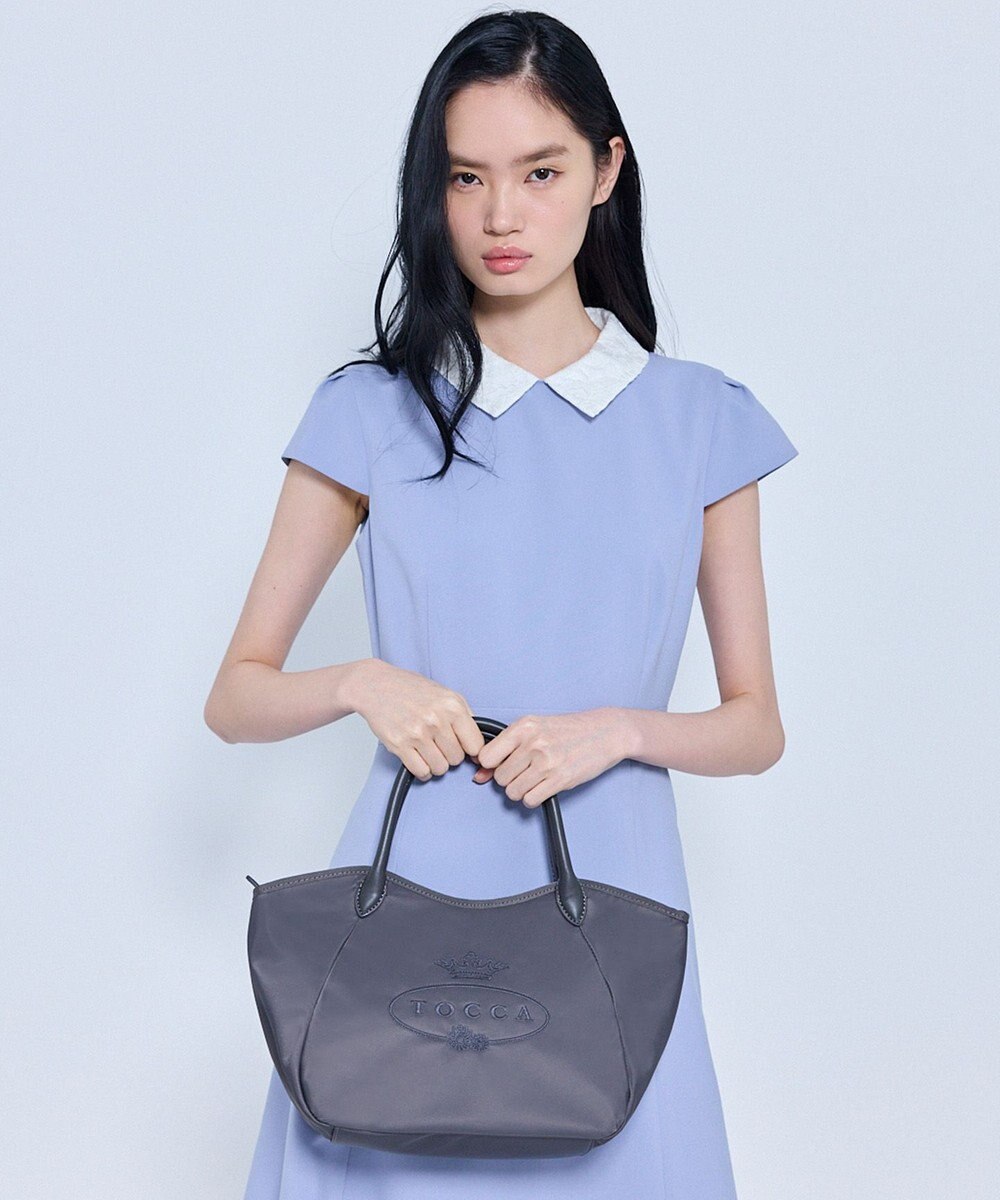 TOCCA TOUCH OF CRESTA NYLON TOTE ナイロントートバッグ【星風まどかさん着用】 