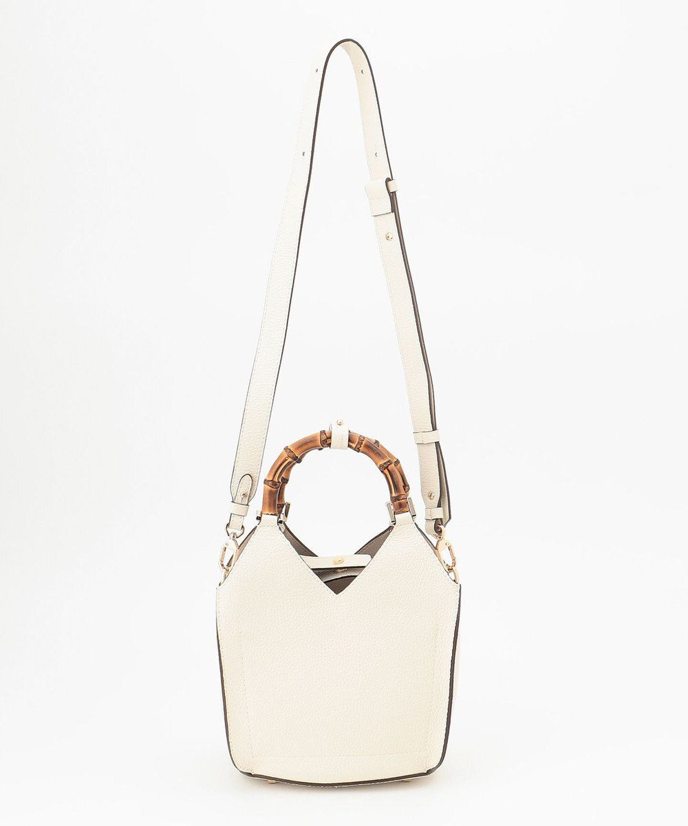 23区 【CLASSY.6月号掲載】LORISTELLA バンブーハンドル ショルダーバッグ 