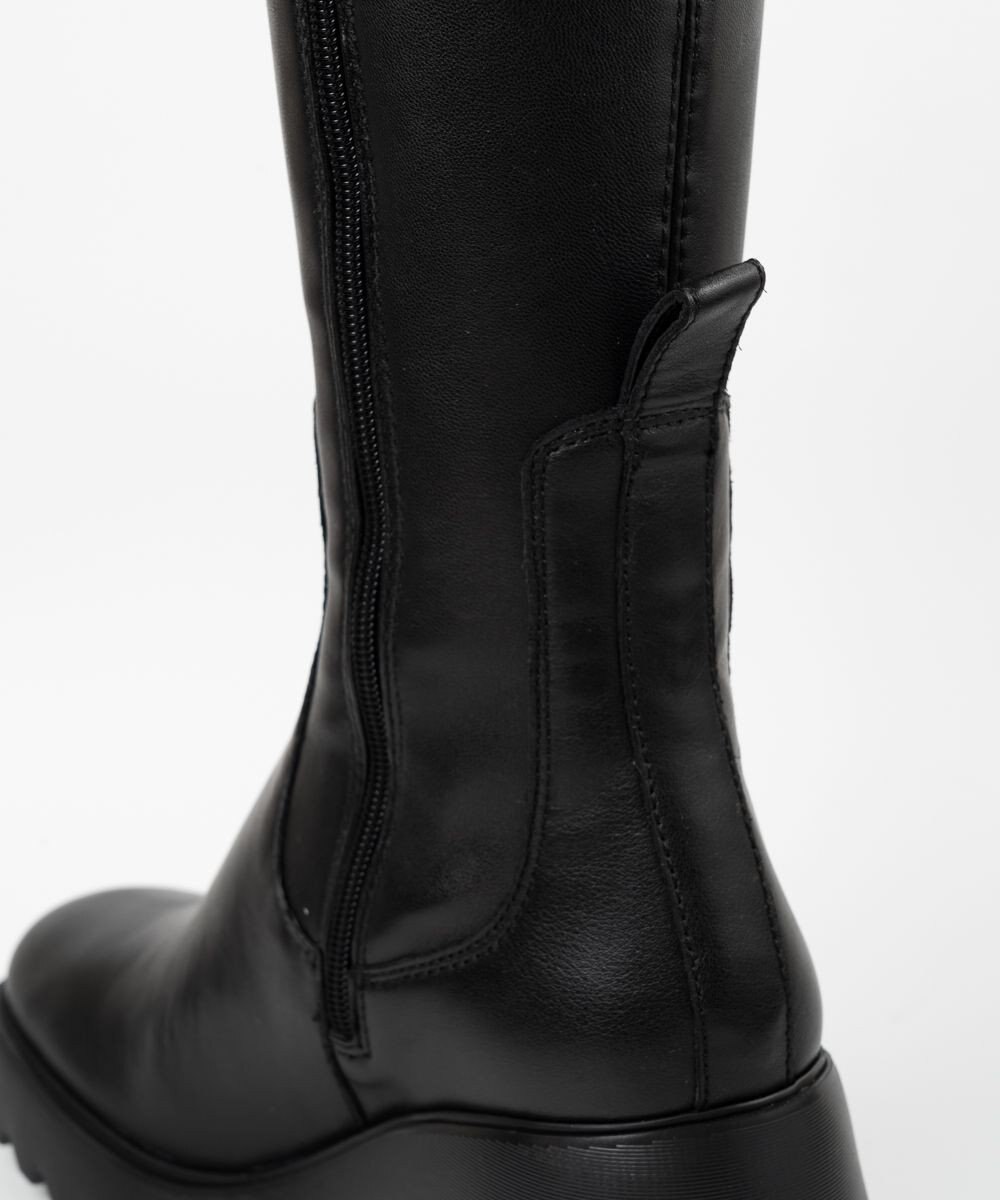 BONTRE 【UNISA/ウニサ】ストレッチタンクソールロングブーツ 