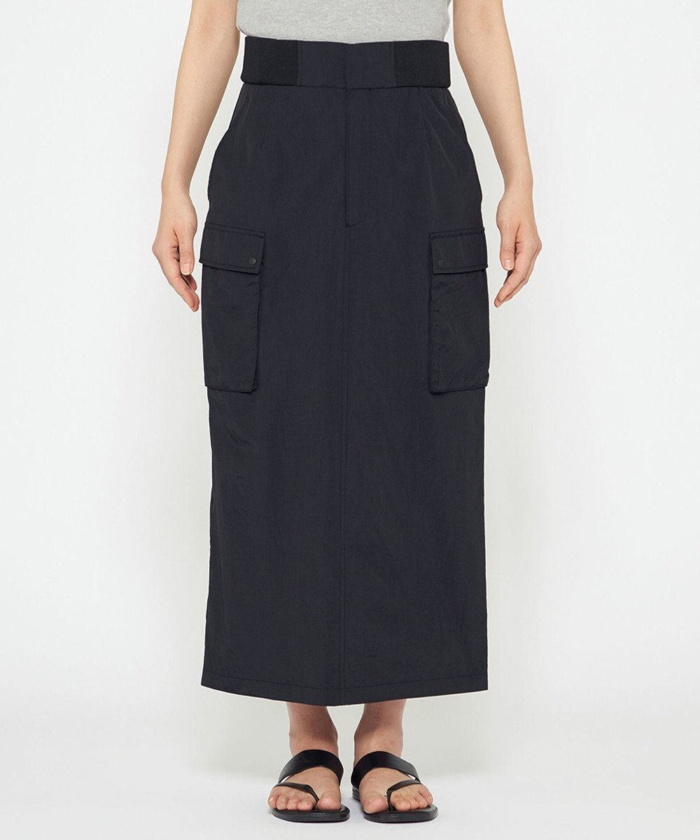 uncrave 【撥水・洗濯機洗い可】プルーフ ナイロン スカート（uncrave WHITE） 