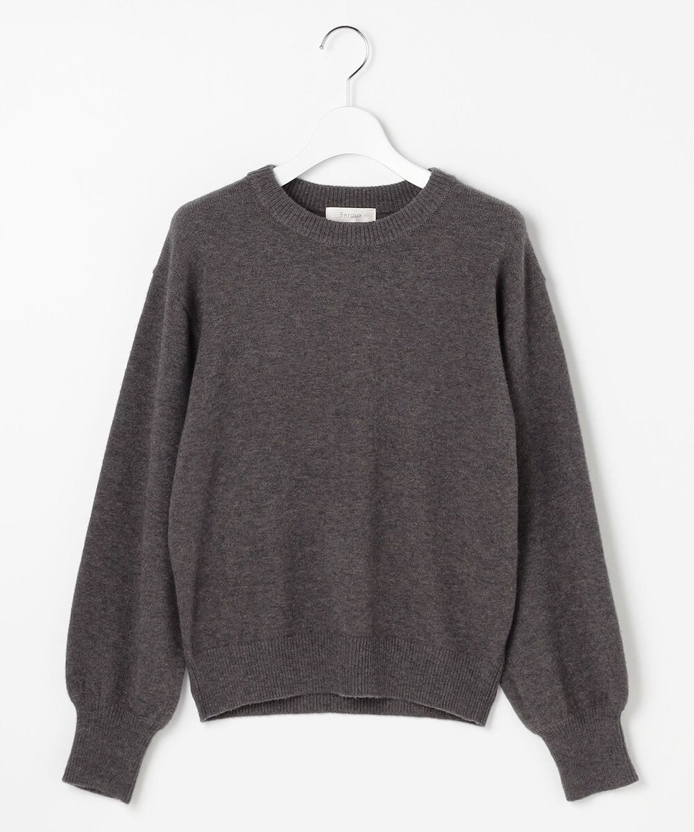 Feroux クルーネックニット プルオーバー 