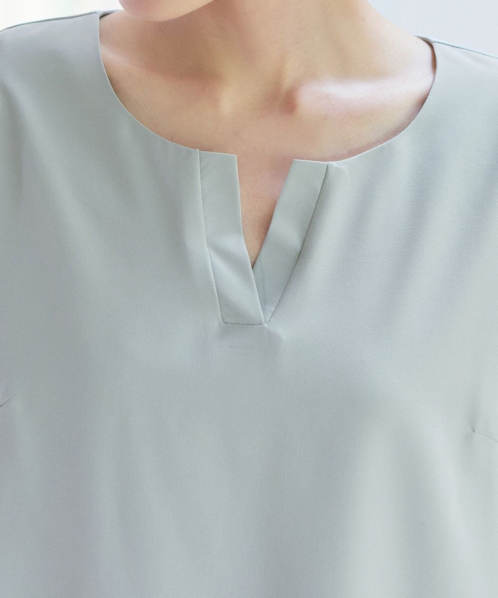 Tiaclasse L 【新色追加】バイカラーチュニック 