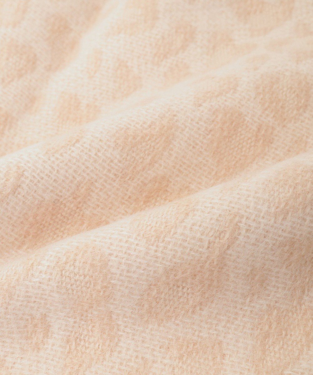 Green Parks レオパードジャガードストール 