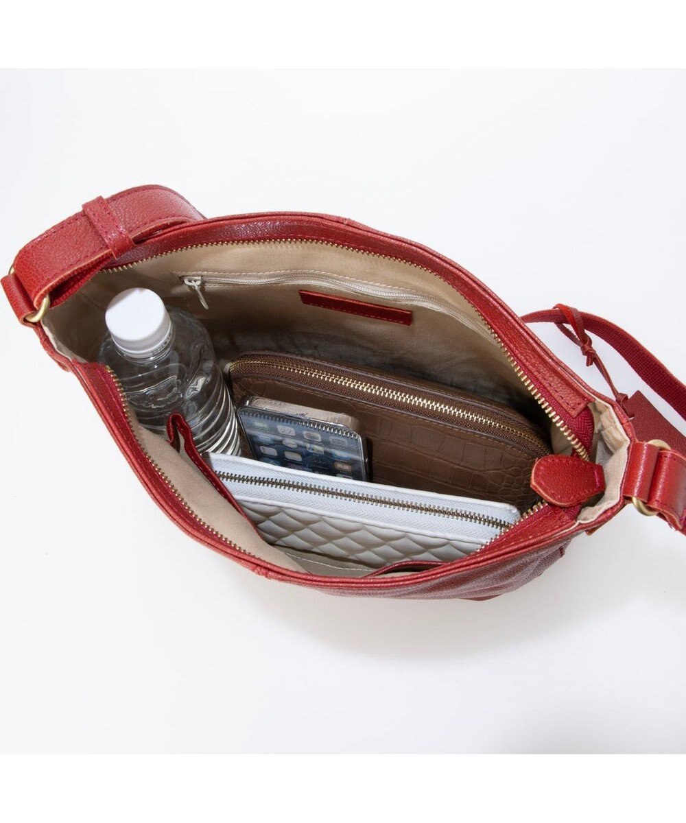 UNBILLION アトランタ ATLANTA / 牛革縦ファスナーショルダー 