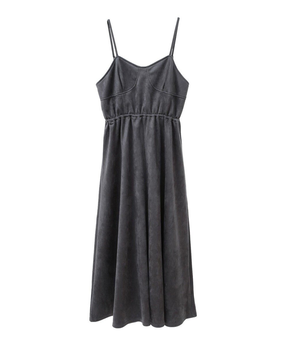 Green Parks ・ＳＵＧＡＲ　ＳＰＯＯＮ　スエードポンチキャミワンピ 