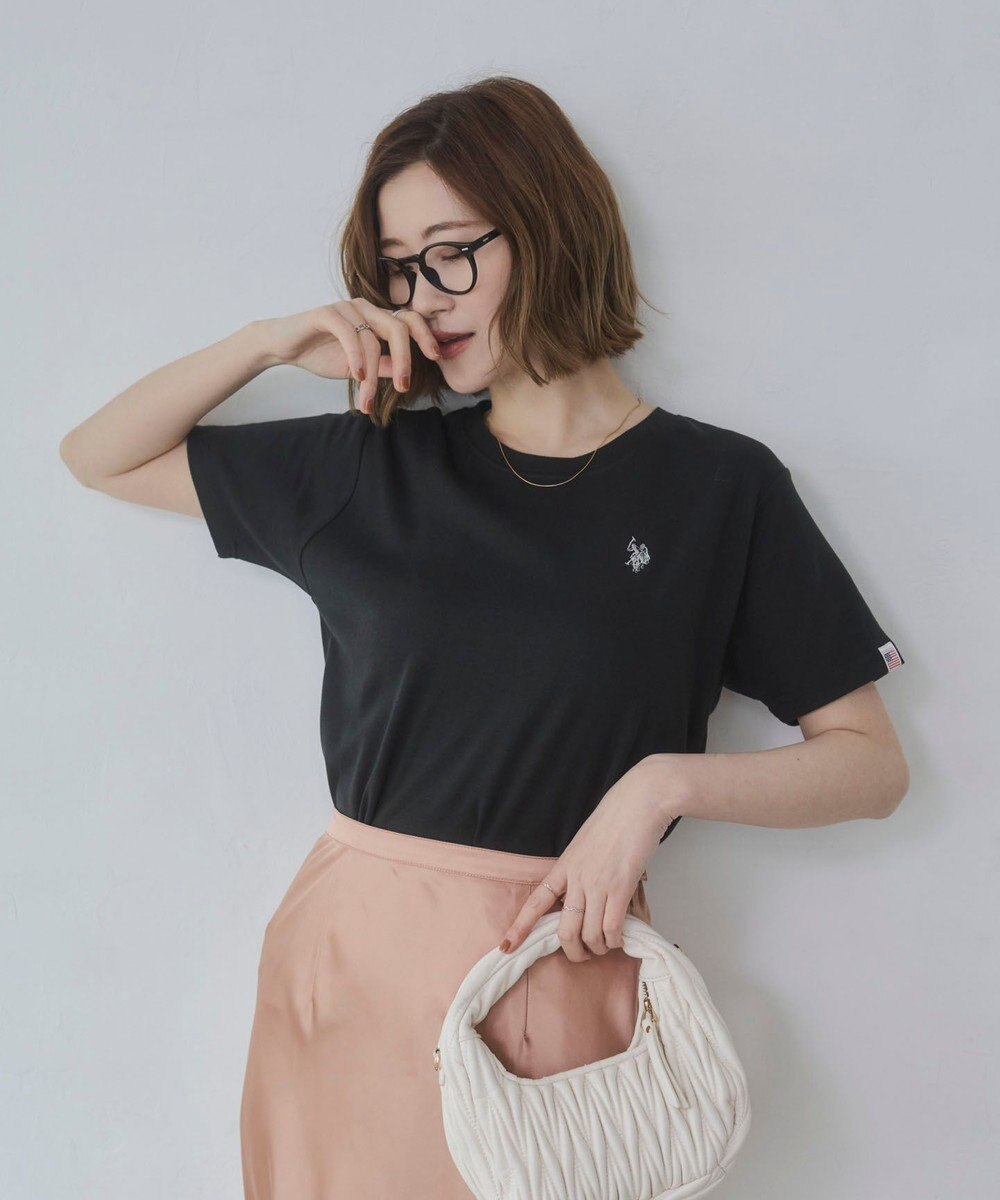 WEGO 【SMLサイズ展開】U.S. POLO ASSN.別注コンパクトTシャツ 