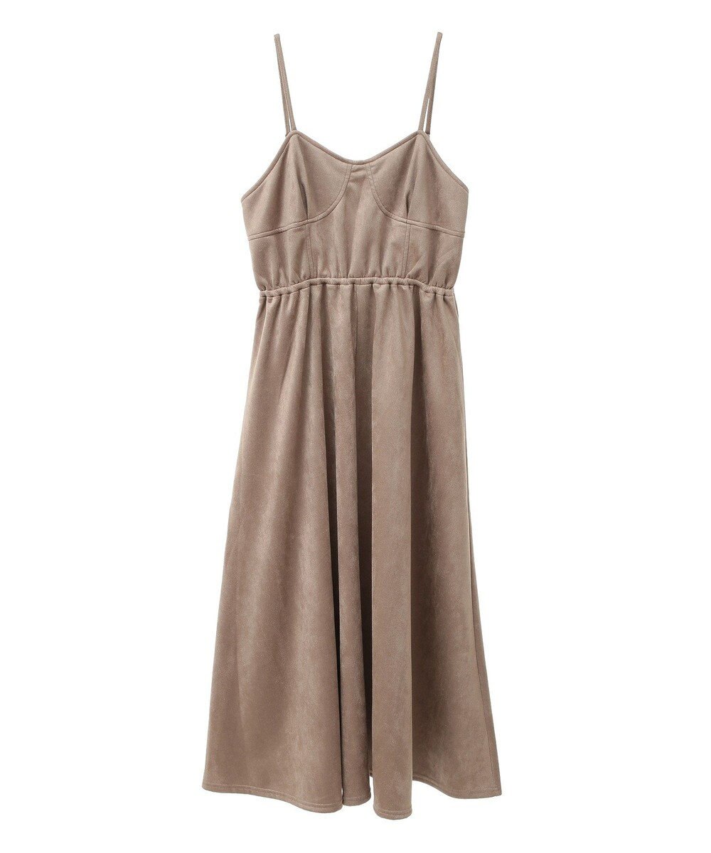 Green Parks ・ＳＵＧＡＲ　ＳＰＯＯＮ　スエードポンチキャミワンピ 