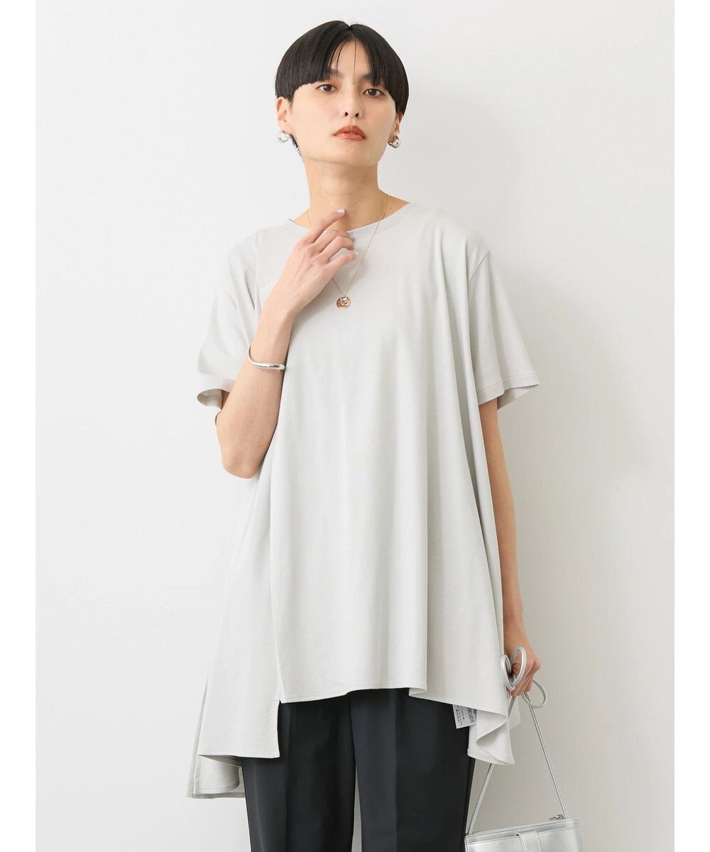 AMERICAN HOLIC キレイｃｏｔｔｏｎ切替ヘムカットチュニック 