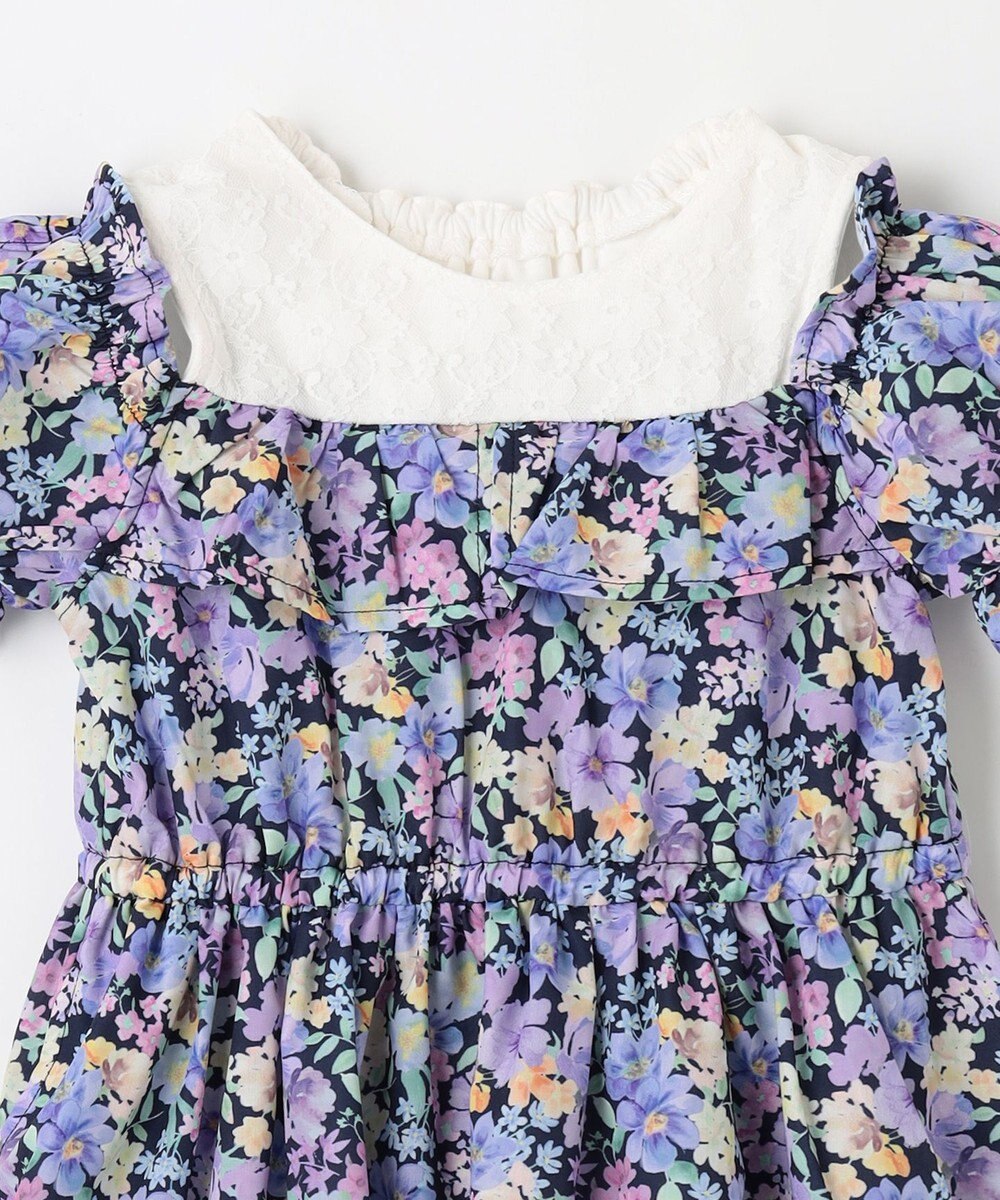 ANY KIDS オンオフショルダー ガーリー ワンピース 