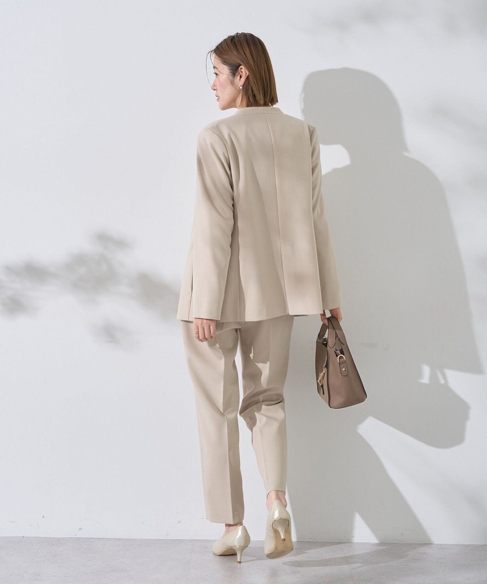 YECCA VECCA ストレッチピンタックパンツ 