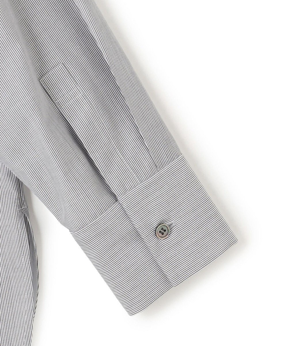 ICB 【洗える】 クリーンブロード バンドカラーシャツ 