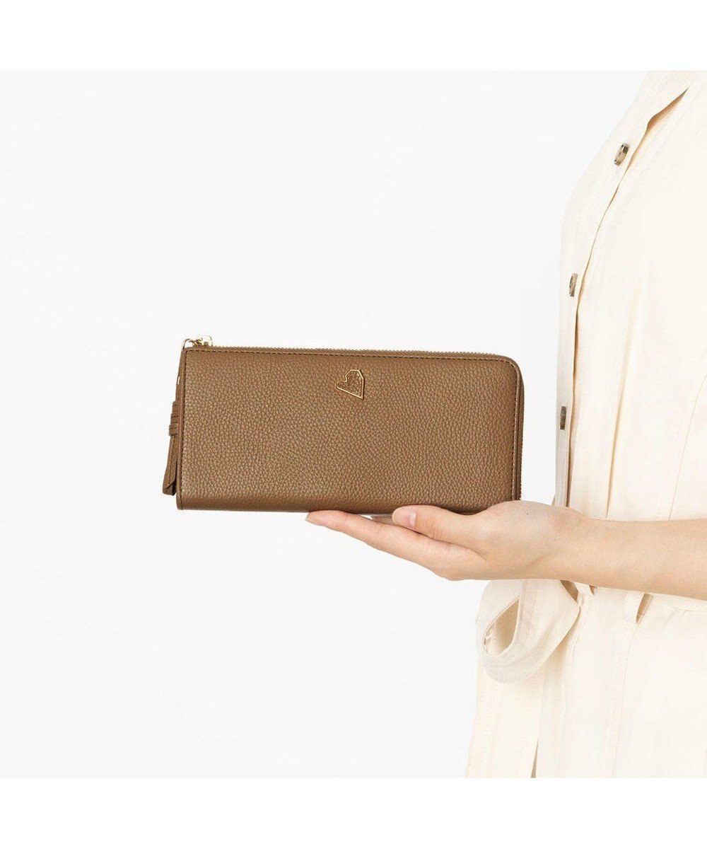 LANVIN en Bleu アーリ Lファスナー長財布 