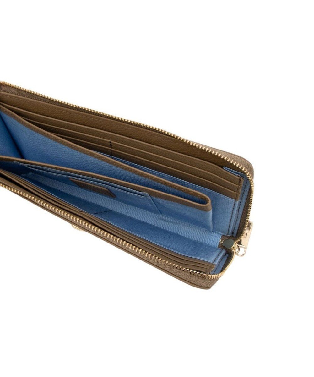 LANVIN en Bleu アーリ Lファスナー長財布 