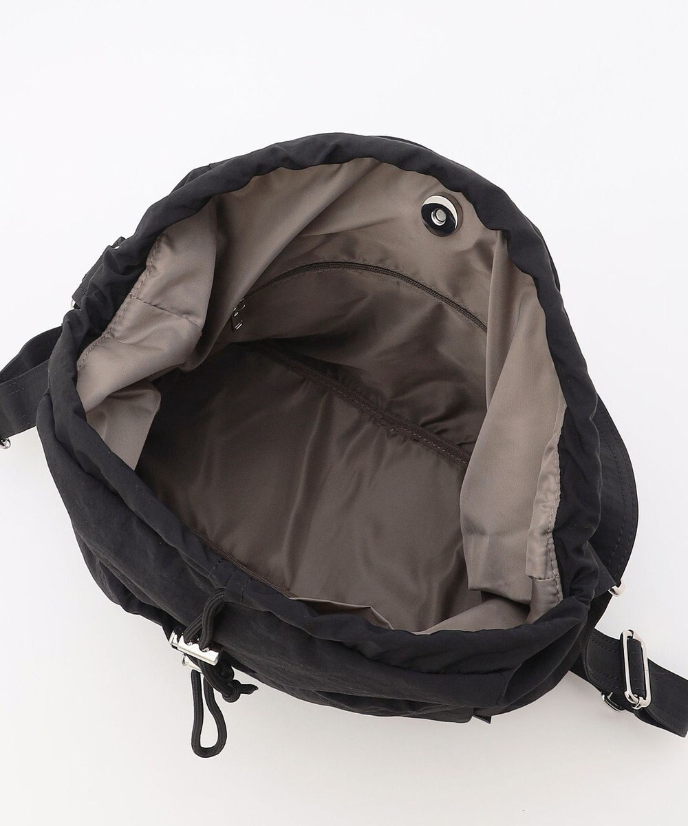 LA BAGAGERIE 【MONICA】クリンクルナイロン　ドロスト2WAYバッグ 