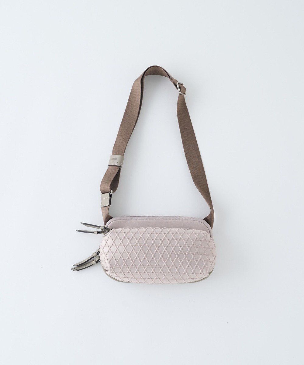 MIYABIYA LAQUOH【撥水加工】篭目柄エンボスボンディング2WAYショルダー 