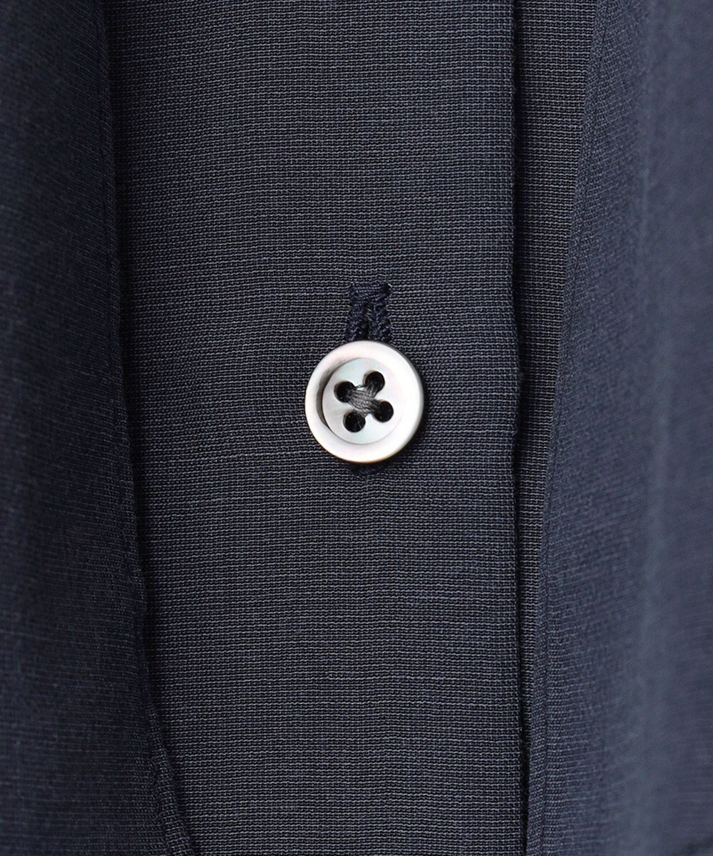 自由区 【洗える・XSサイズあり】キュプラコットンブロード ブラウス 