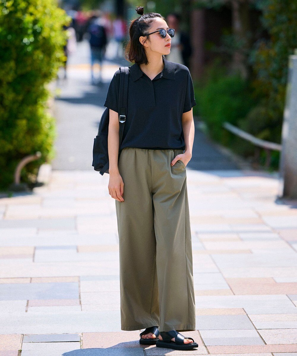 UNFILO FINE MOVE ワイドパンツ 