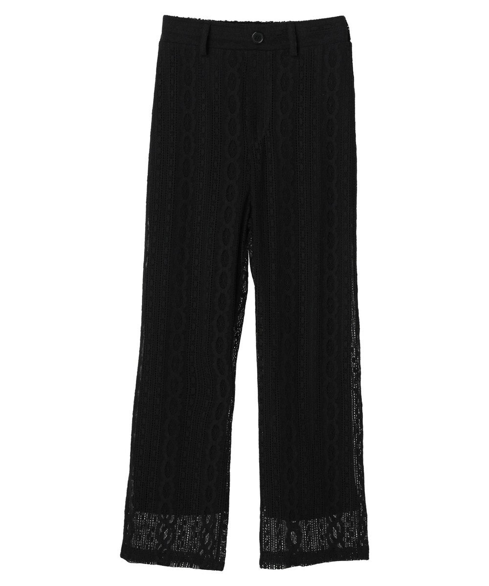 earth music&ecology フラワーレースパンツ 