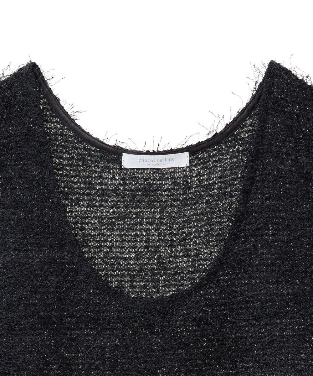 Green Parks フェザーヤーンショートベスト 